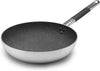 Agnelli Aluminum Non-Stick With Powered Greblon Technology, Induction Compatible Saute & Sauteuse Pan, 14.1-Inch