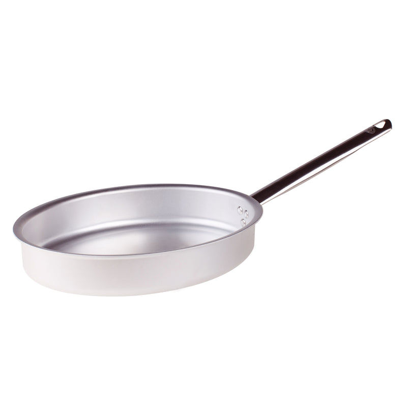 Agnelli Aluminum 3mm Oval Fish Pan With Stainless Steel Handle, 11.8 x 7.5-Inches