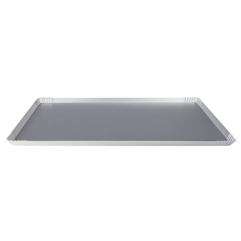 Agnelli Aluminum Flat Tray, 18.8 x 12.1-Inches
