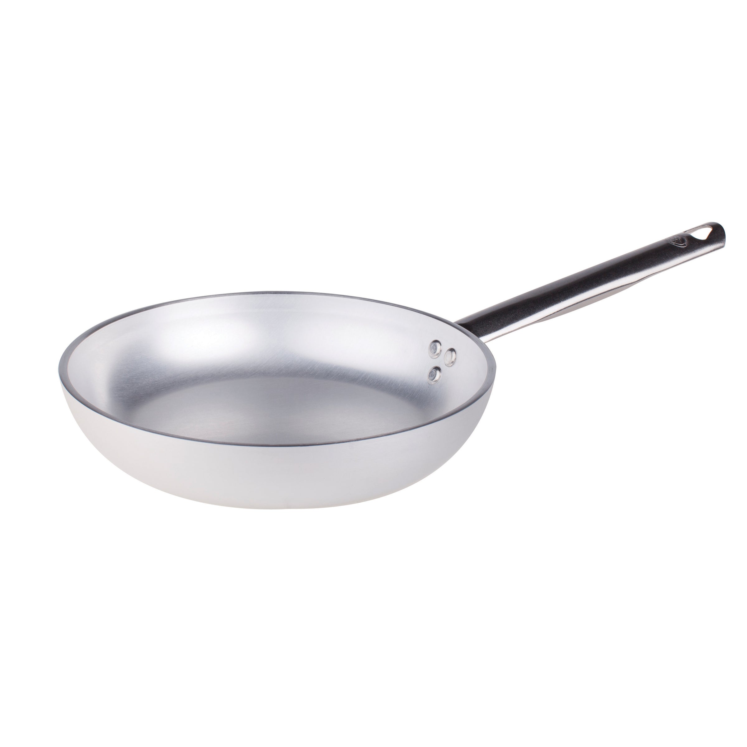 Agnelli Aluminum 3mm Fry Pan with Stainless Steel Handle, 16.5-Inches