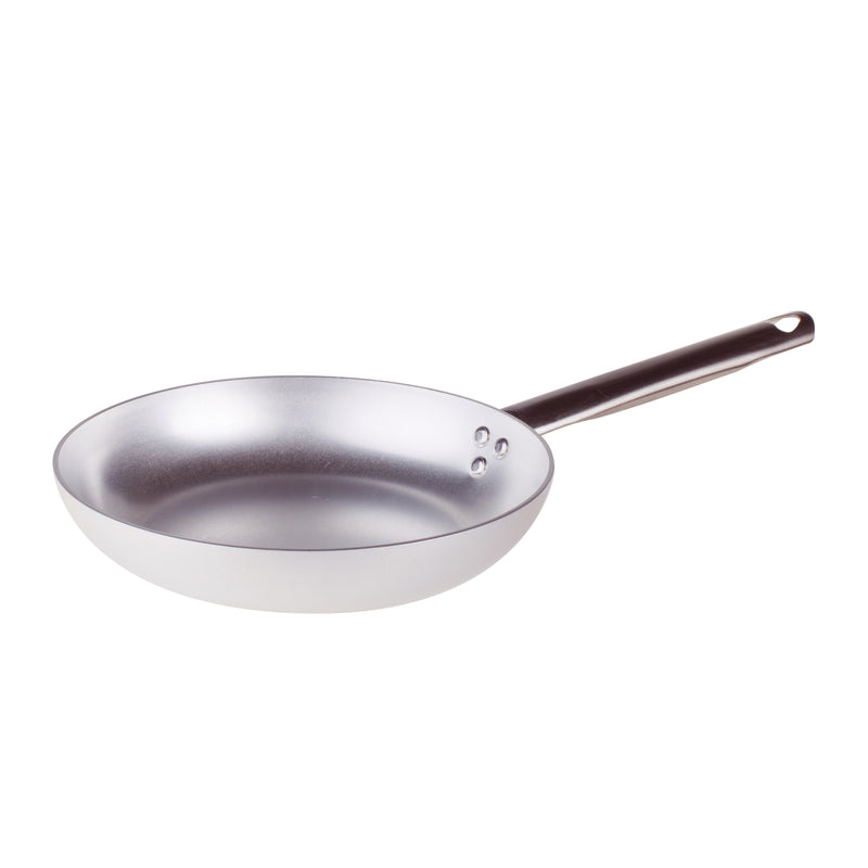 Agnelli Aluminum 3mm Low Saute & Fry Pan With Stainless Steel Handle, 11-Inches
