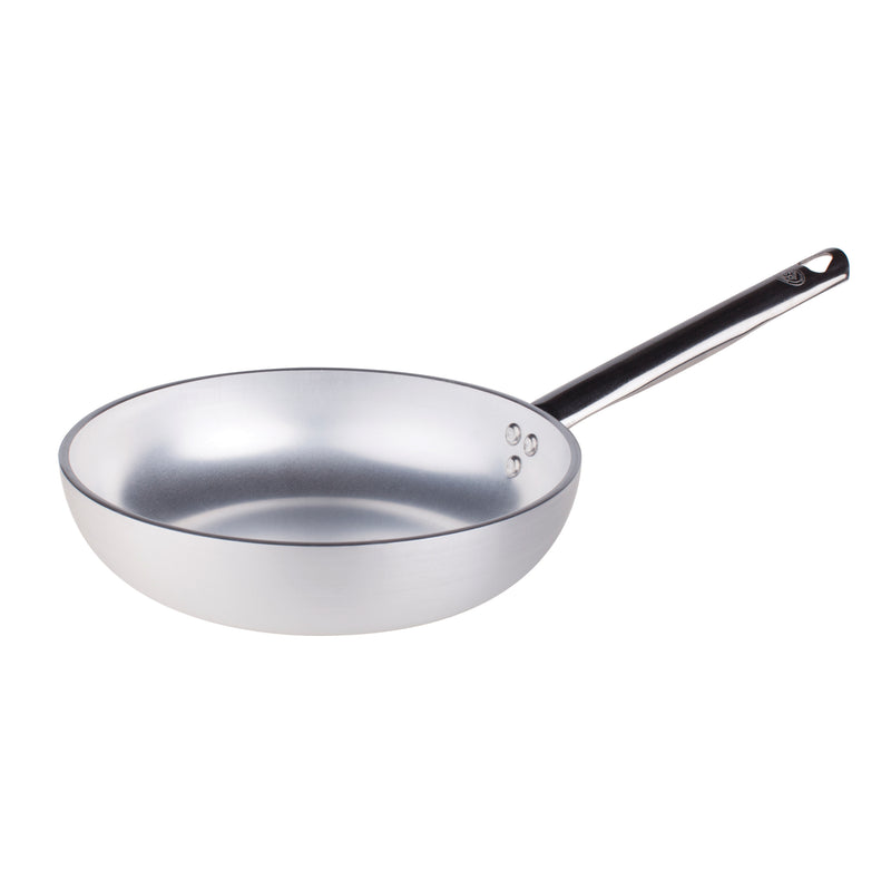 Agnelli Aluminum 5mm Saute & Sauteuse Pan With Stainless Steel Handle, 9.4-Inches
