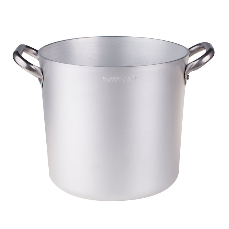 Agnelli Aluminum 3mm Stockpot With Two Stainless Steel Handles, 4.5-Quart