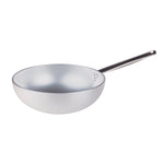Agnelli Aluminum 5mm Flared Bottom Wok With Stainless Steel Handle, 11-Inches
