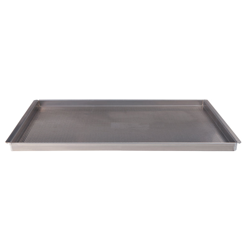 Agnelli Gastronorm Aluminum Alloy Microperforated Baking Sheet With Sliding Guides, 20.8 x 12.8-Inches
