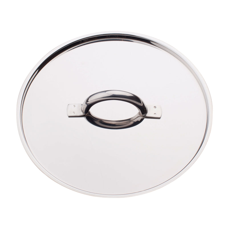 Agnelli Induction Copper 3 Stainless Steel Lid, 9.4-Inches