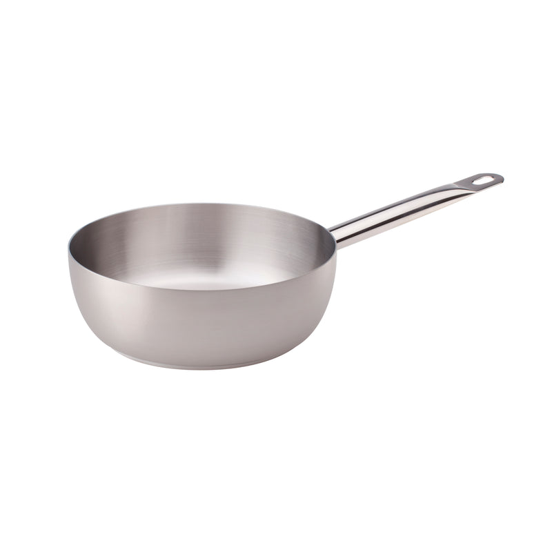 Agnelli Stainless Steel Conic Casserole, 7-Inches