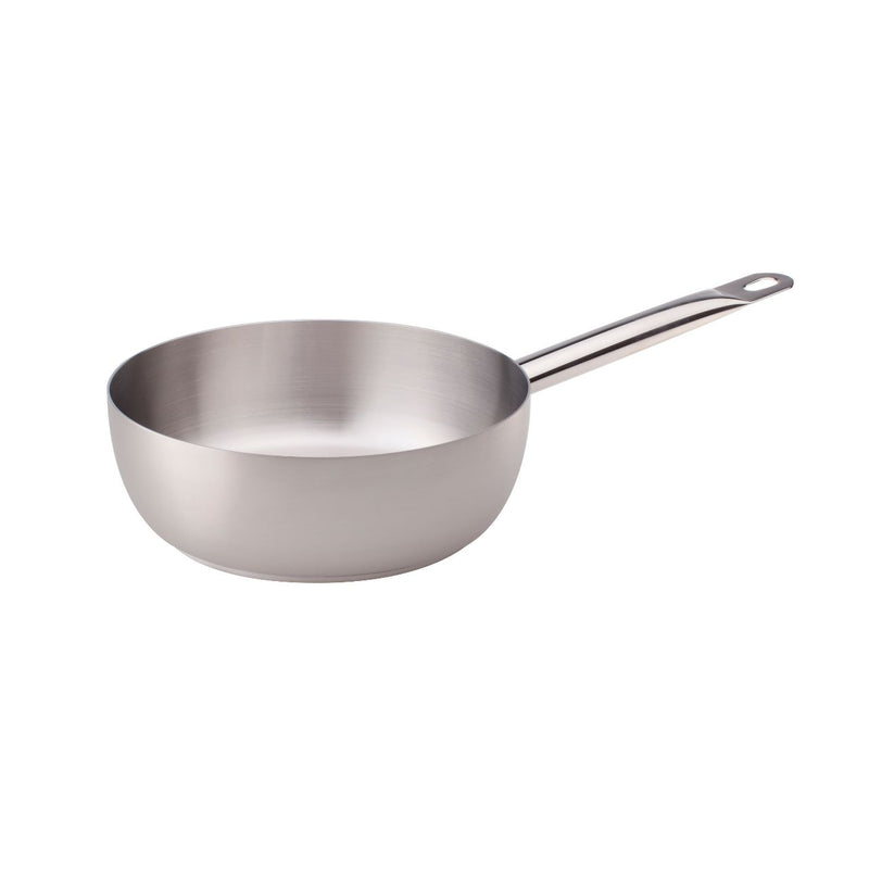 Agnelli Stainless Steel Conic Casserole, 7.8-Inches