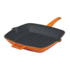Agnelli Cast Iron Grill Pan, 10.25 x 12.6-Inches
